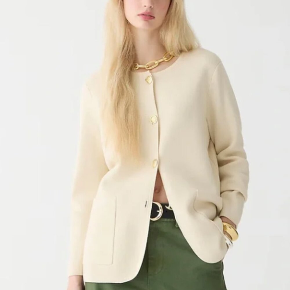 Jcrew Sweater - Giselle Sweater Blazer - worn once!